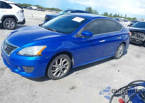 2013 Nissan Sentra Sr из США, поврежденный, VIN 3N1AB7AP2DL761918